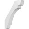 Ekena Millwork 6-in. W x 24-in. D x 32-in. H Olympic Architectural Grade PVC Knee Brace BRCP06X24X32OLY - alternate 1